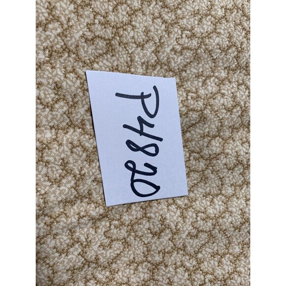 Brown Textured Cotton Fabric 1/2 yard 44" Wide Quilting Craft - Picture 3 of 3